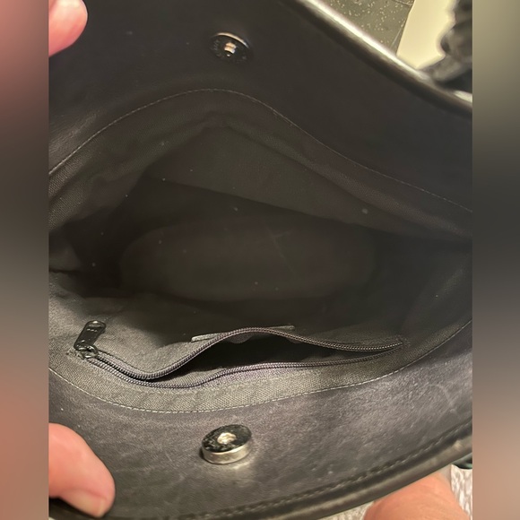 Brighton black leather shoulder tote - Picture 8 of 9